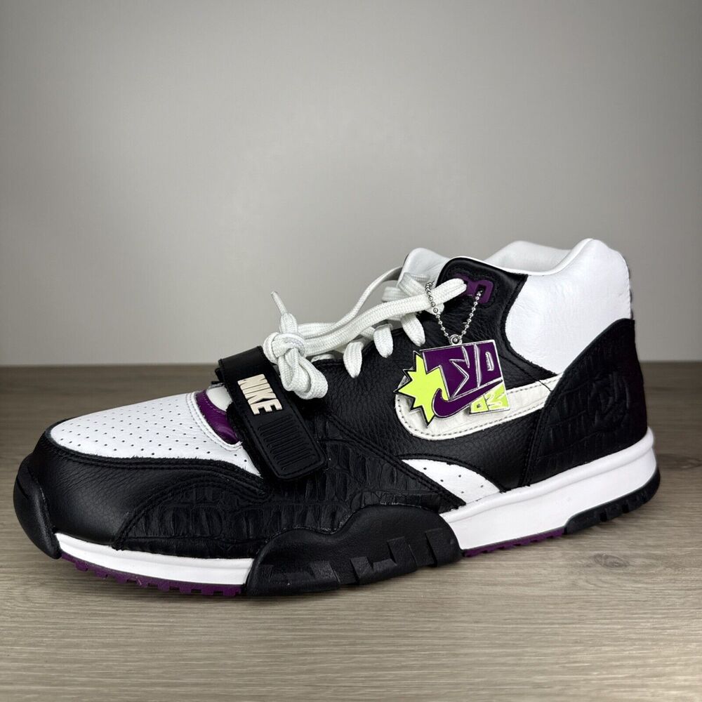 Nike Air Trainer 1 SE Tokyo 2003 Viotech Black Summit White DZ4867-010 Men's 13 - Picture 10 of 16